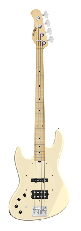 Sadowsky MetroLine 21-Fret Vintage M/J Bass, Swamp Ash Body, Maple Fingerboard, 4-String, Lefthand - Solid Olympic White High Polish Sichere Zahlung