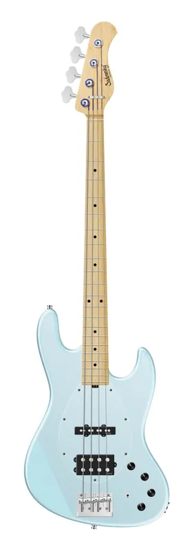 Sadowsky MetroLine 21-Fret Vintage M/J Bass, Swamp Ash Body, Maple Fingerboard, 4-String - Solid Ice Blue Metallic Satin Bestseller