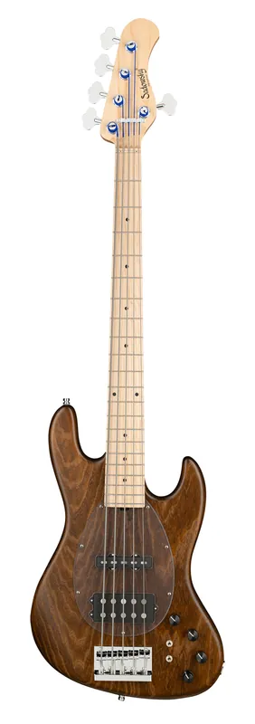 Sadowsky MetroLine 21-Fret Vintage M/J Bass, Swamp Ash Body, Maple Fingerboard, 5-String - Antique Tobacco Transparent Satin Billig