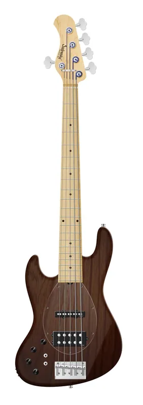 Sadowsky MetroLine 21-Fret Vintage M/J Bass, Swamp Ash Body, Maple Fingerboard, 5-String, Lefthand - Antique Tobacco Transparent Satin Schnäppchen