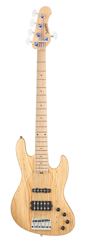 Mega-Angebot Sadowsky MetroLine 21-Fret Vintage M/J Bass, Swamp Ash Body, Maple Fingerboard, 5-String - Natural Transparent Satin