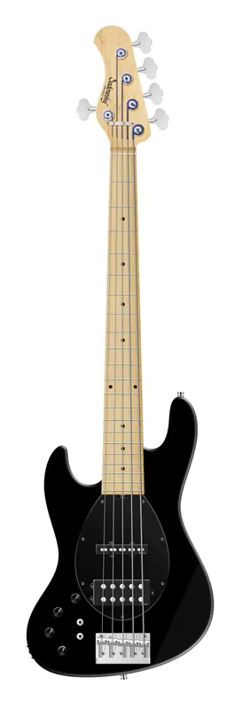 Sadowsky MetroLine 21-Fret Vintage M/J Bass, Swamp Ash Body, Maple Fingerboard, 5-String, Lefthand - Solid Black Satin Jetzt Kaufen
