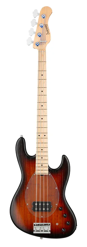 Neue Ware Sadowsky MetroLine 21-Fret Vintage M Bass, Swamp Ash Body, Maple Fingerboard, 4-String - Almond Sunburst Transparent Satin