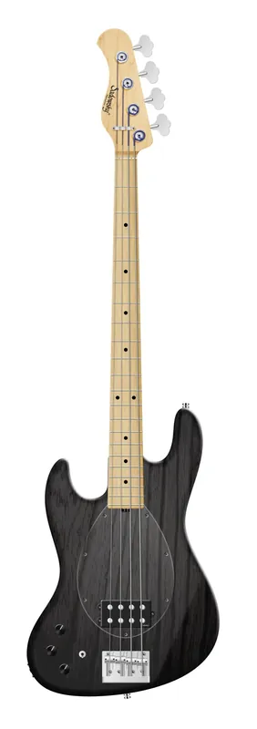 Rabatt Sadowsky MetroLine 21-Fret Vintage M Bass, Swamp Ash Body, Maple Fingerboard, 4-String, Lefthand - Nirvana Black Transparent Satin
