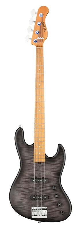 Sadowsky MetroLine Deluxe 21-Fret Standard J/J Bass, Okoume Body, Roasted Maple Fingerboard, 4-String - Black Burst Transparent Satin Top-Preis