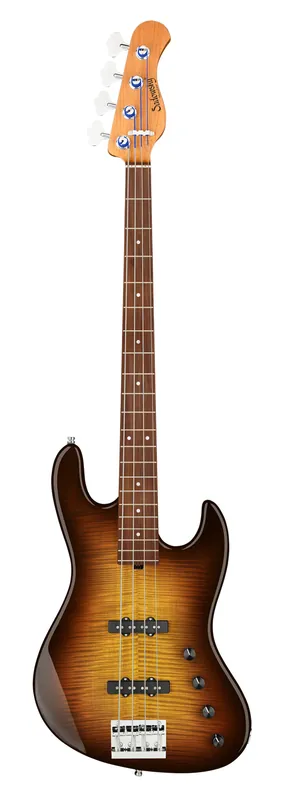 Solange Der Vorrat Reicht Sadowsky MetroLine Deluxe 21-Fret Standard J/J Bass, Okoume Body, Morado Fingerboard, 4-String - '59 Burst Transparent High Polish