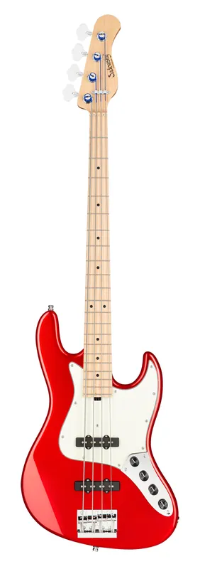Sadowsky MetroLine 21-Fret Vintage J/J Bass, Swamp Ash Body, Maple Fingerboard, 4-String - Solid Candy Apple Red Metallic High Polish Nur Heute