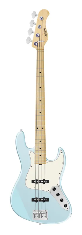Sadowsky MetroLine 21-Fret Vintage J/J Bass, Solidbody, Swamp Ash Body, Maple Fingerboard, 4-String - Solid Ice Blue Metallic Satin Geprüft
