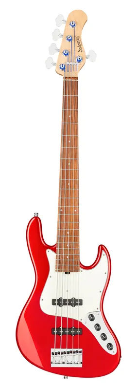 Wochenendangebot Sadowsky MetroLine 21-Fret Vintage J/J Bass, Red Alder Body, Morado Fingerboard, 5-String - Solid Candy Apple Red Metallic High Polish