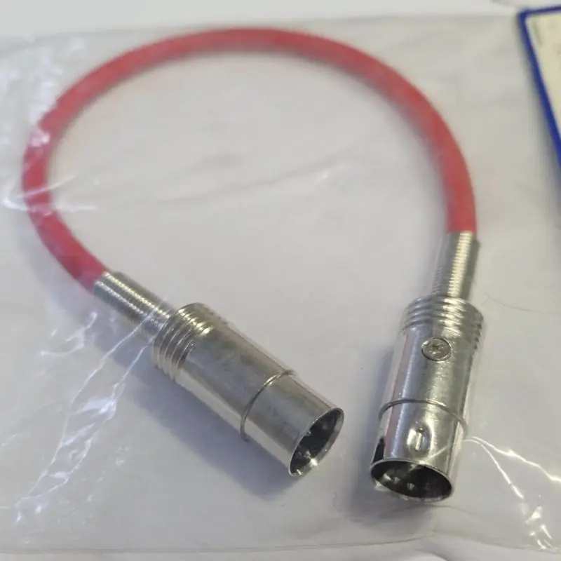 DREITEC 18370 Midi-Kabel 0,3 m, rot Finale Aktion