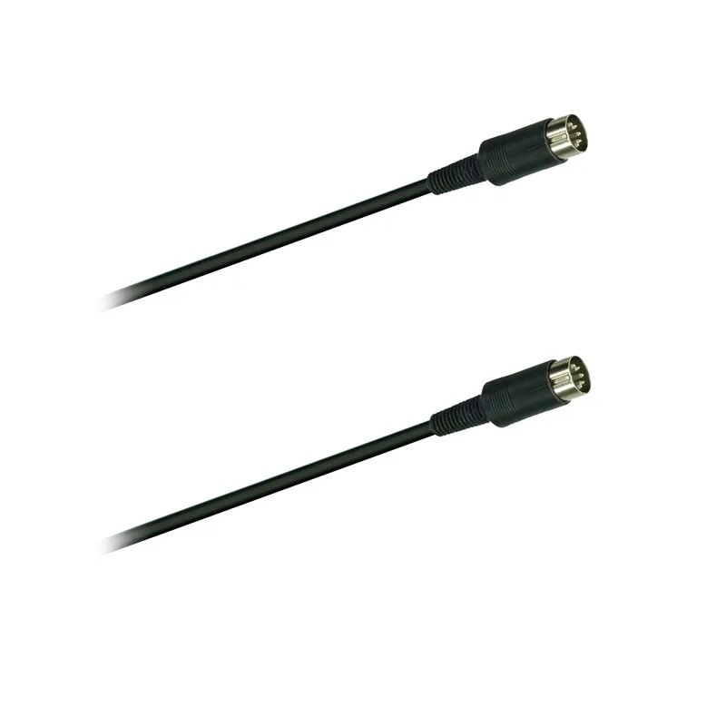 DREITEC 18130 Midi-Kabel 10 m, schwarz Saisonangebot