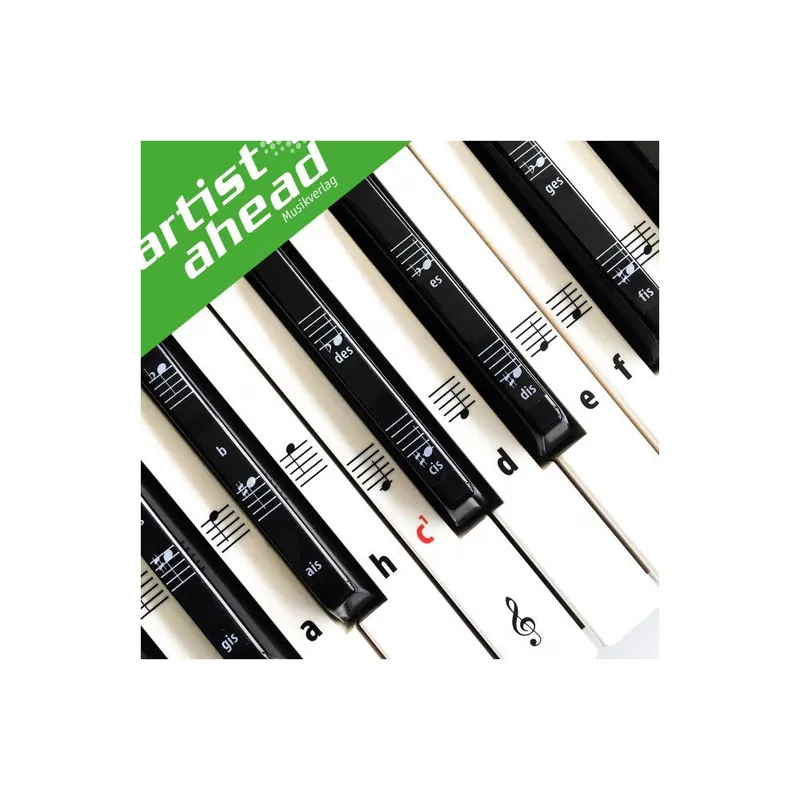 Tastenaufkleber für Klavier & Keyboard Bestpreis