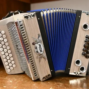 Müller Harmonika - Grau Eiche - Lernmodell G-C-F Highlight