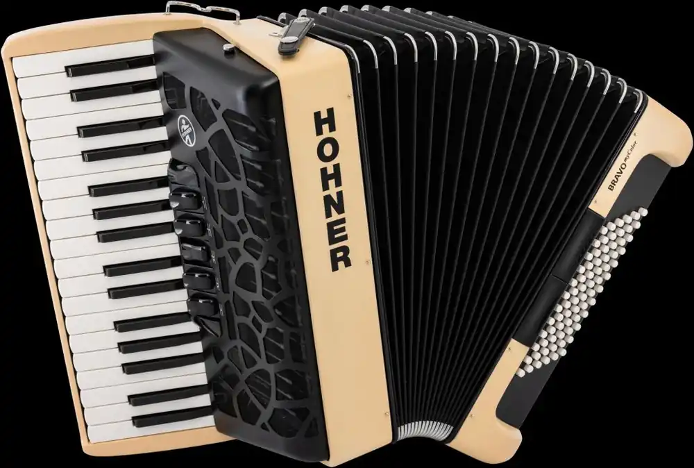 HOHNER Akkordeon Bravo III 72 earth, myColor, silent key Gratis Versand