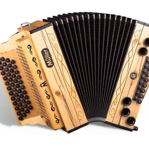 Müller Harmonika - Fichte Antik - Massiv Gratis Versand