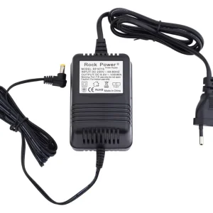 RockPower NT 15 - Power Supply Adapter (9,5V DC, 1.000 mA, (+) Center, Euro Plug) Meistverkauft
