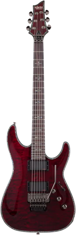 Kostenfreie Lieferung SCHECTER E-Gitarre Hellraiser C-1 FR, Black Cherry