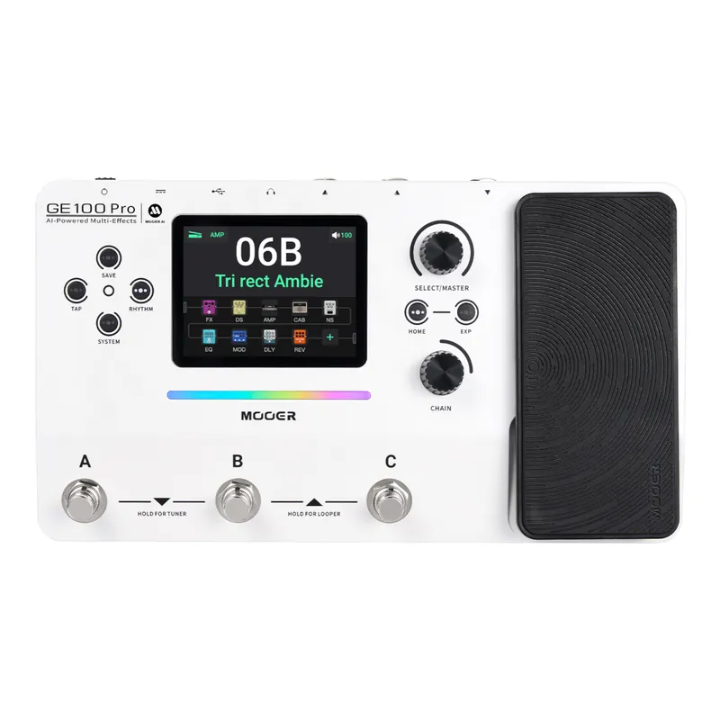 Finale Aktion Mooer GE 100 Pro Guitar Multi FX Processor with AI technology