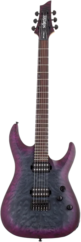 SCHECTER E-Gitarre Omen Extreme-6 II, Nocturne Shadow Preisknaller