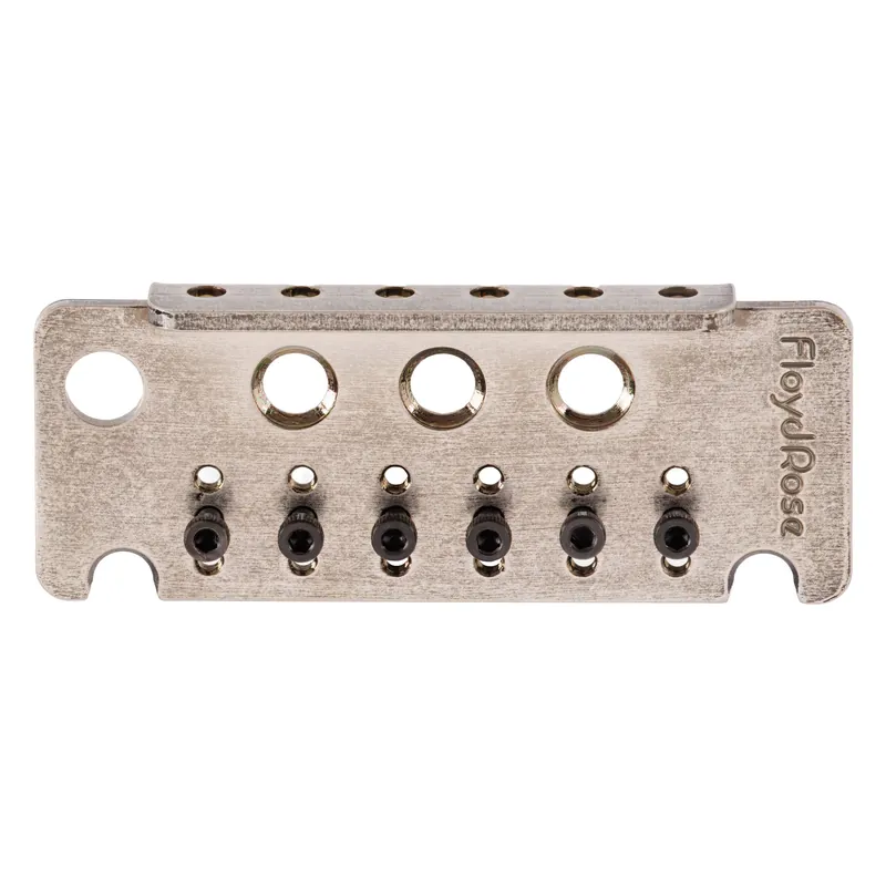 Jetzt Bestellen Floyd Rose FRNFTBPASP - Non-Fine Tuner Tremolo Bridge Plate - Antique Silver