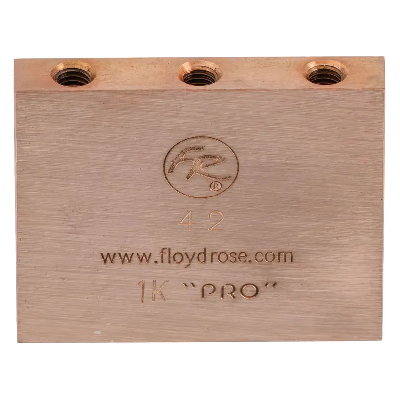 Jetzt Kaufen Floyd Rose FRP1TUB42 - 1000 Series Pro Tungsten Sustain Block - 42 mm