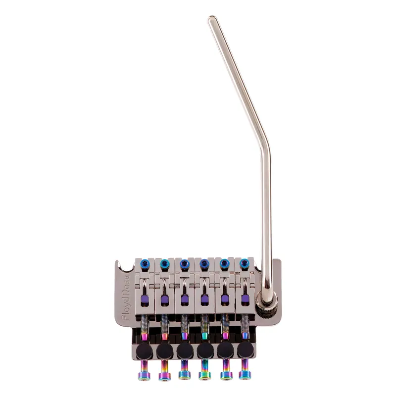 Floyd Rose FRT500-BC - Original Tremolo System - Black Nickel with Burnt Chrome Hardware Rabatt