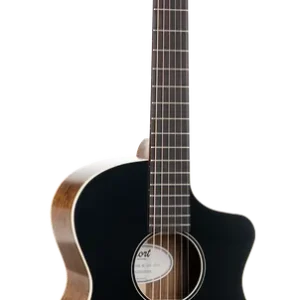 Online Kaufen CORT Westerngitarre, CORE-MC OV, Black Top Semi Gloss, Preamp, Softcase