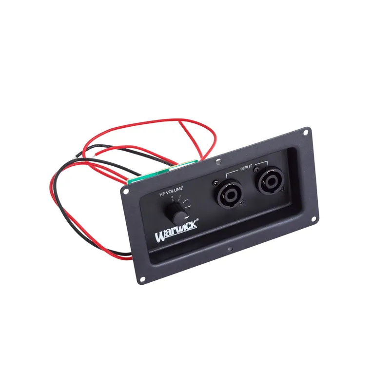 Warwick Amplification Parts - Connection Plate for WCA 210, 410W, 112 LW, 112 LW CE, 115 LW, 115 LW CE, 208 LW, 208 LW CE, 408 LW and 408 LW CE Bass Cabinets Neue Kollektion