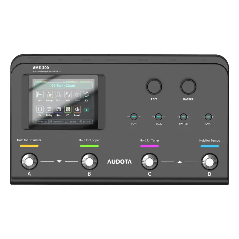 Direkt Vom Hersteller Audota AME-200 Amp modeler & Multi Effects