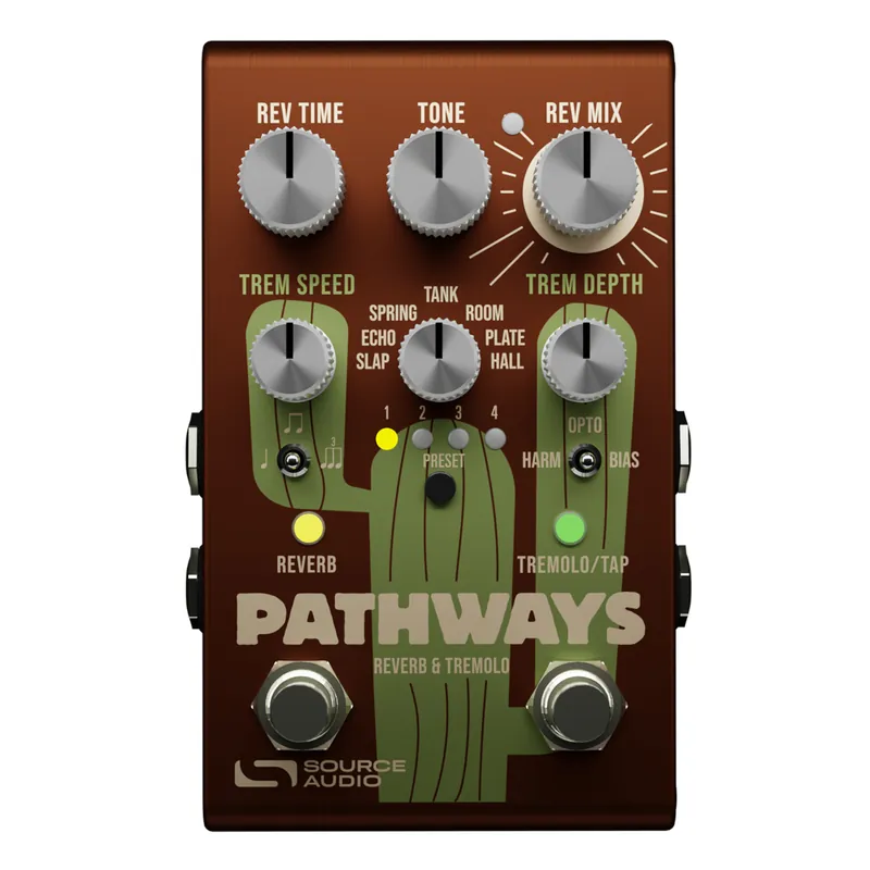 Sofort Bestellen Source Audio SA 281 - Pathways Reverb & Tremolo