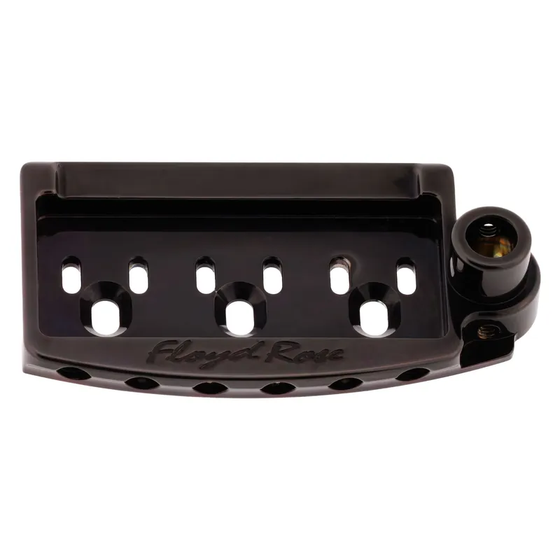 Letzte Chance Floyd Rose RTTBPWBP - Rail Tail Tremolo Base Plate - Wide - Black