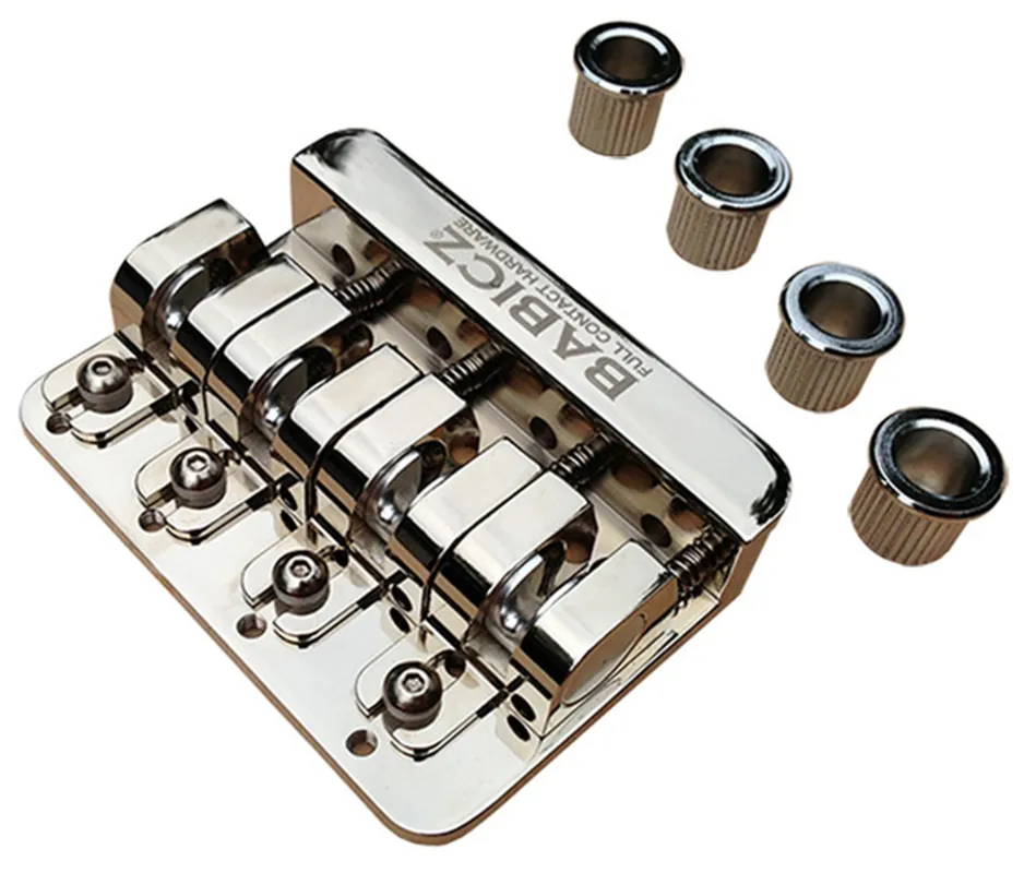 Preisknaller Babicz FCH-AM Bass Bridge - String Thru - Chrome (B-Stock)