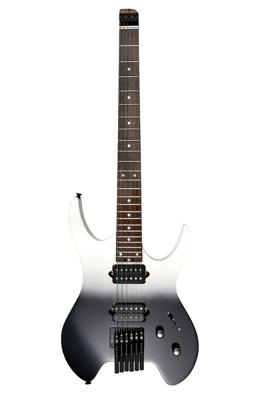 Kostenfreie Lieferung MOOER MHL50 Headless Guitar - Black-White Gradient