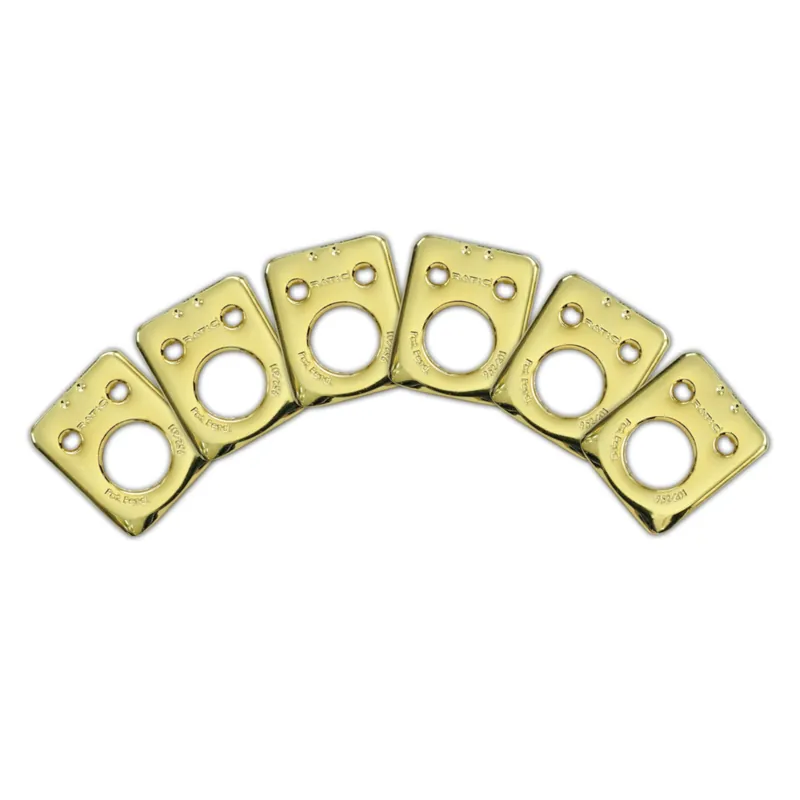 Mega-Angebot Graph Tech PRT-952-222-G0 Ratio InvisoMatch Mounting Plates, Sperzel Style 1-Pin Hole (6 pcs.) - Gold