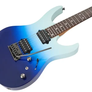 Mooer MMT50 Guitar, Tremolo Bridge - Blue-White Gradient Gratis Versand