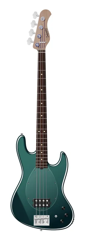 Kostenfreie Lieferung Sadowsky MetroExpress 21-Fret Vintage M Bass, Morado Fingerboard, 4-String - Solid Sherwood Green Metallic High Polish