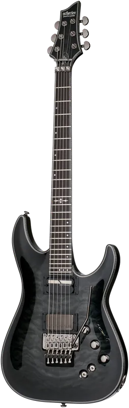 SCHECTER E-Gitarre Hellraiser Hybrid C-1 FR S, Trans Black Burst Neue Kollektion