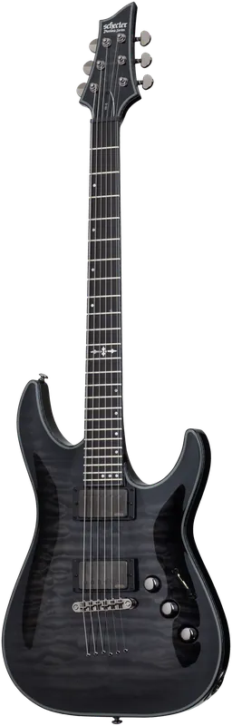 SCHECTER E-Gitarre Hellraiser Hybrid C-1, Trans Black Burst Saisonangebot