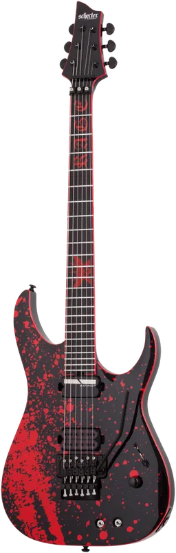 SCHECTER E-Gitarre Signature, Sullivan King Banshee-6 FR S, Obsidian Blood Top-Seller