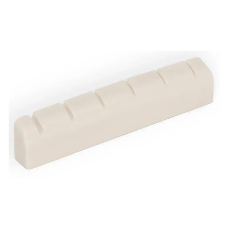 TUSQ XL PQL-6010-L0 - Slotted Guitar Nut (43.53 mm) - Electric, G-Style, Lefthand, Rounded, Flat Jetzt Kaufen