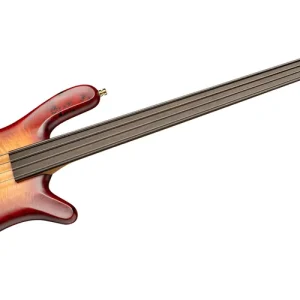 Sale Warwick Teambuilt Streamer LX, Limited Edition 2025, 4-string, Fretless - Honey Sunset Burst in Natural Transparent Satin Finish