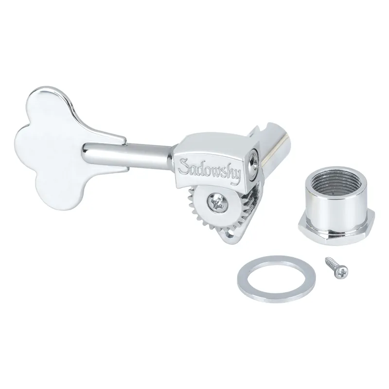 Sadowsky Parts - Ultra-Light Machine Head with Open Gear, Right (Treble) Side - Chrome Jetzt Bestellen