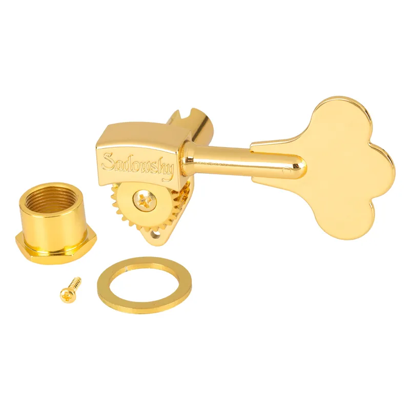 Sadowsky Parts - Ultra-Light Machine Head with Open Gear, Left (Bass) Side - Gold Heißes Angebot