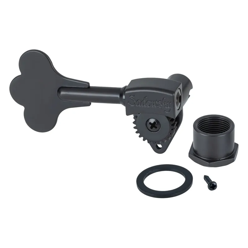 Sadowsky Parts - Ultra-Light Machine Head with Open Gear, Right (Treble) Side - Satin Black Neu Im Sortiment