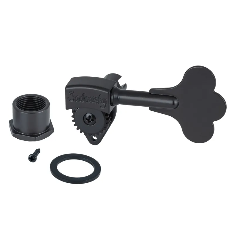 Sadowsky Parts - Ultra-Light Machine Head with Open Gear, Left (Bass) Side - Satin Black Jetzt Kaufen