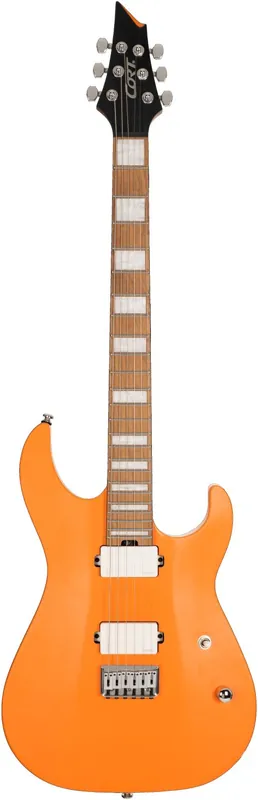 Begrenztes Angebot CORT E-Gitarre KX600 Infinite, Orange Crush Satin inkl. Tasche