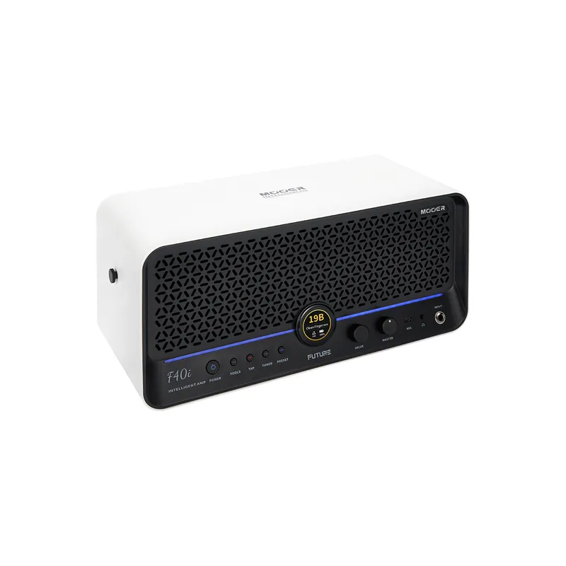 Mooer F40i - Multi-Effects & Modeling Guitar Combo, 40 Watt - Snowfall White Sonderangebot