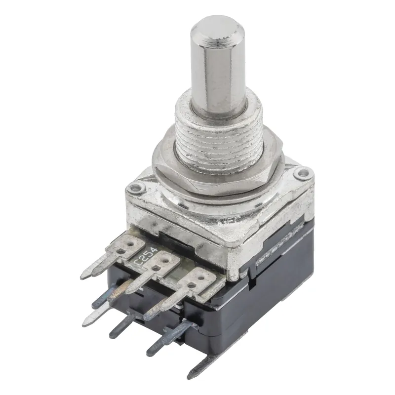 MEC Mono Potentiometer, C250K, Push/Pull, DPDT, Solid Shaft Letzte Chance