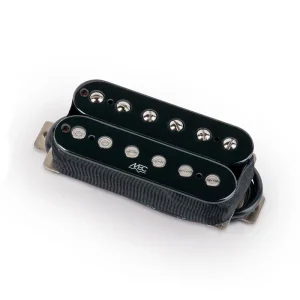 Begrenztes Angebot MEC Vintage Alnico II Humbucker Guitar Pickup, Open Bobbin, Neck - Black
