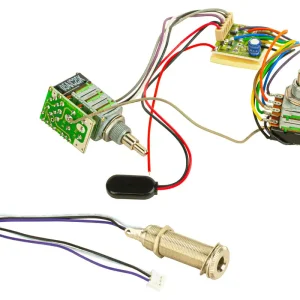 Mega-Angebot MEC 60051 - Active BEC 2 Electronics For Active Pickups (Vol+Bal PP / T+B PP) - Warwick Dolphin Pro, Dolphin SN
